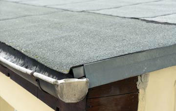 repair or replace Ellastone flat roofing?